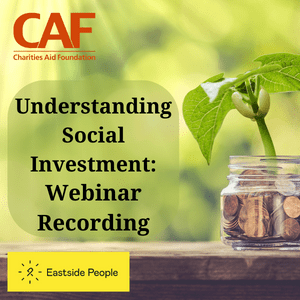 Social Investment Webinar with CAF Venturesome eastside people contultancy