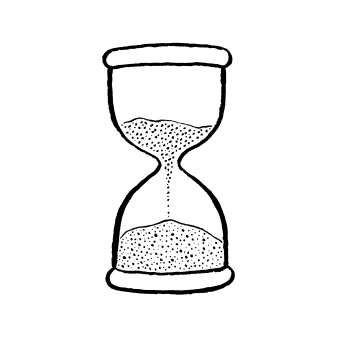 Eastside People Illustration Social Investment High Resolution, egg timer with sand black and white