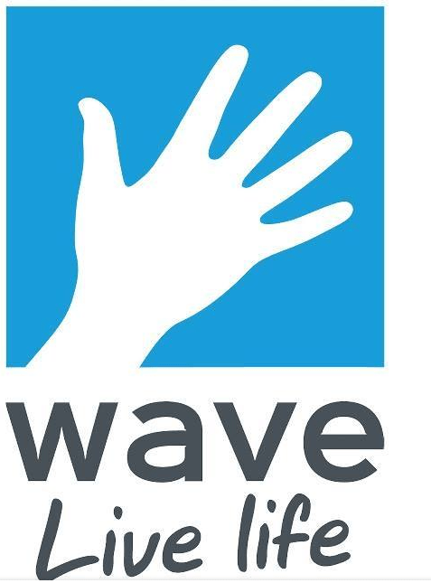 Wave Leisure Trust Logo blue