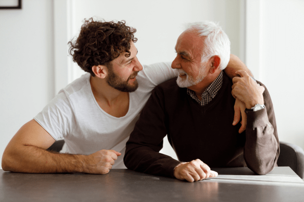 British Association for Counselling and Psychotherapy (BACP) father and son website