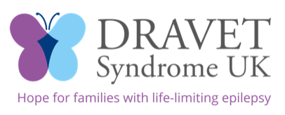 Dravet Syndrome Logo - Grey, With Strapline (PNG)