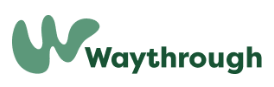 Waythrough logo (Humankind and Richmond Fellowship (Recovery Focus) merged new name