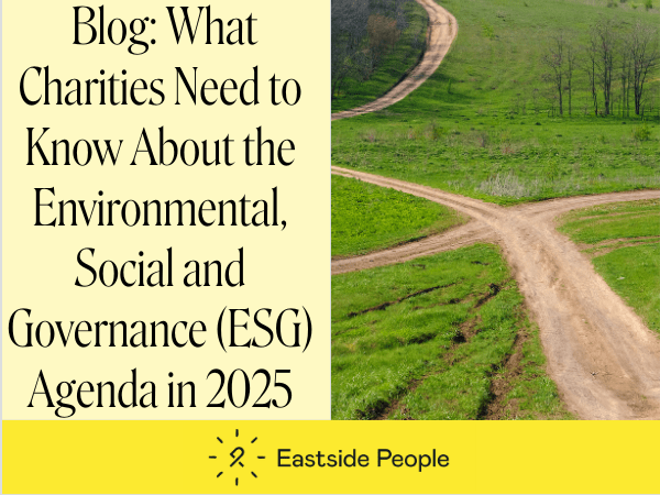 A country crossroads. ESG tips for charities 2025 blog Richard Litchfield website post.
