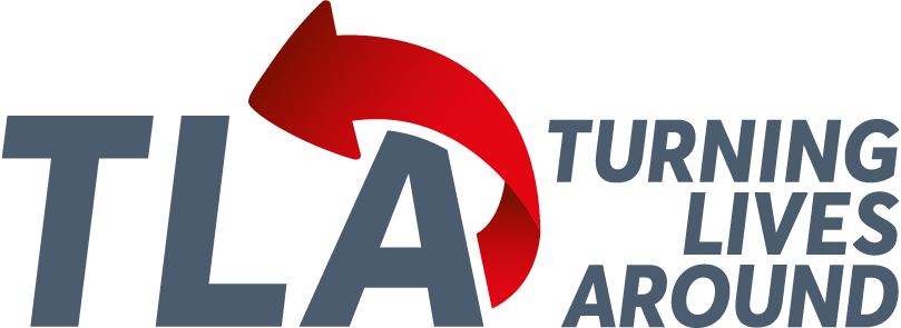 Colour Logo of charity Turning Lives Around