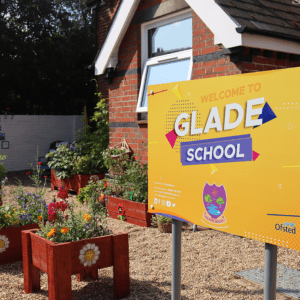 Fair Ways Glade School photo of the sign post outside the school
