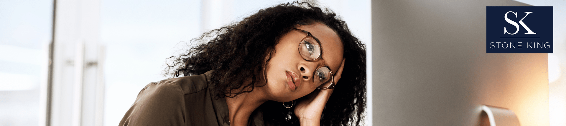 Festival of Trusteeship Blog Stone King charity closure steps website banner (1920 x 430 px) girl in glasses looking sad