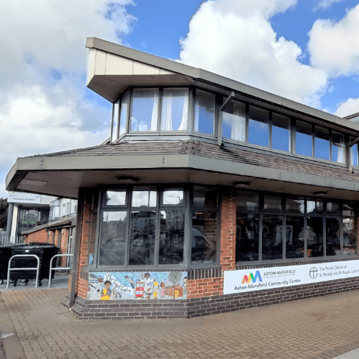 Image of the Aston-Mansfield charity building located in Stratford, London